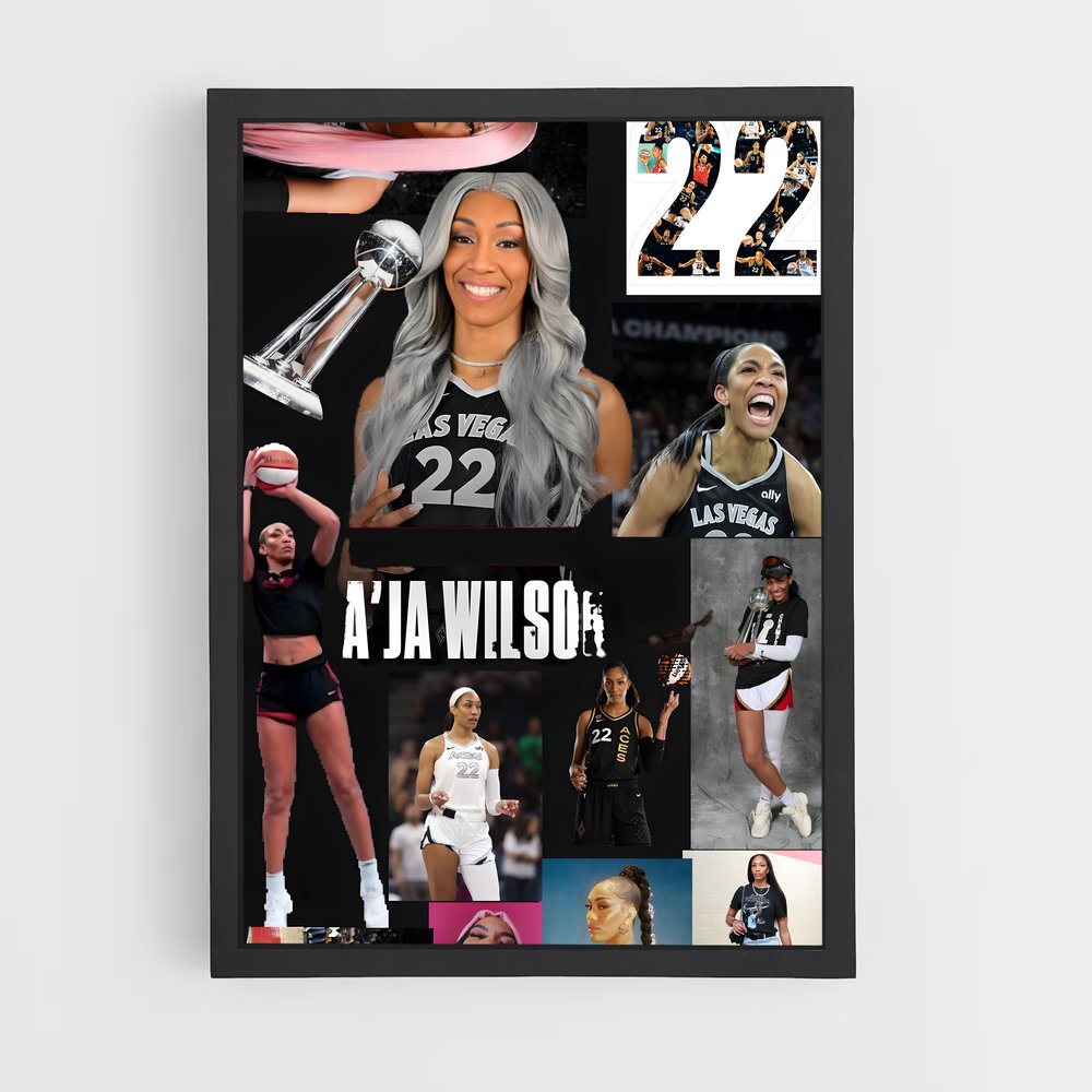 Poster Aces en Lumière – affiche Basketball (vue 2)